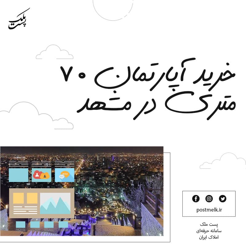 خرید آپارتمان ۷۰ متری در مشهد